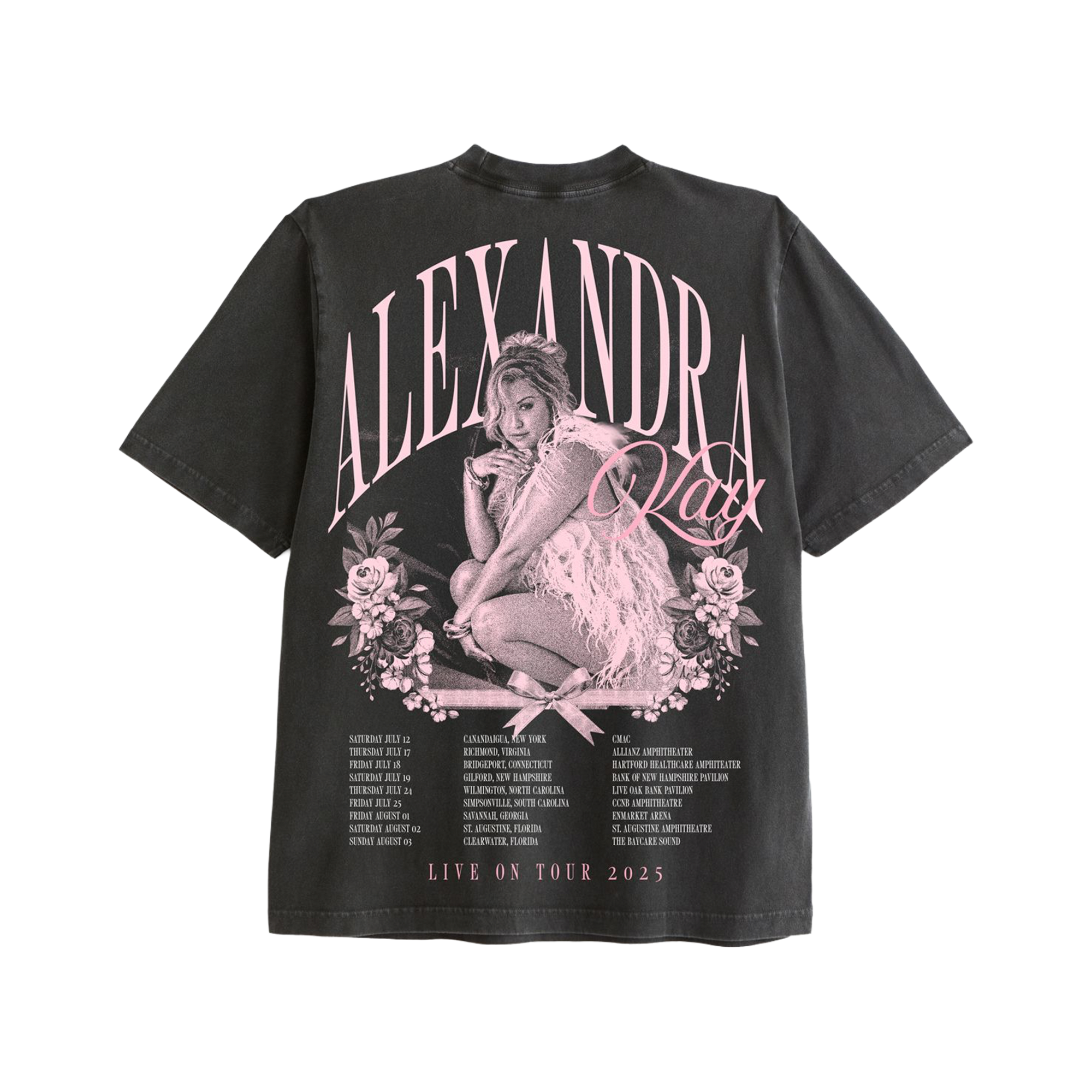 Summer '25 Black Tour Tee