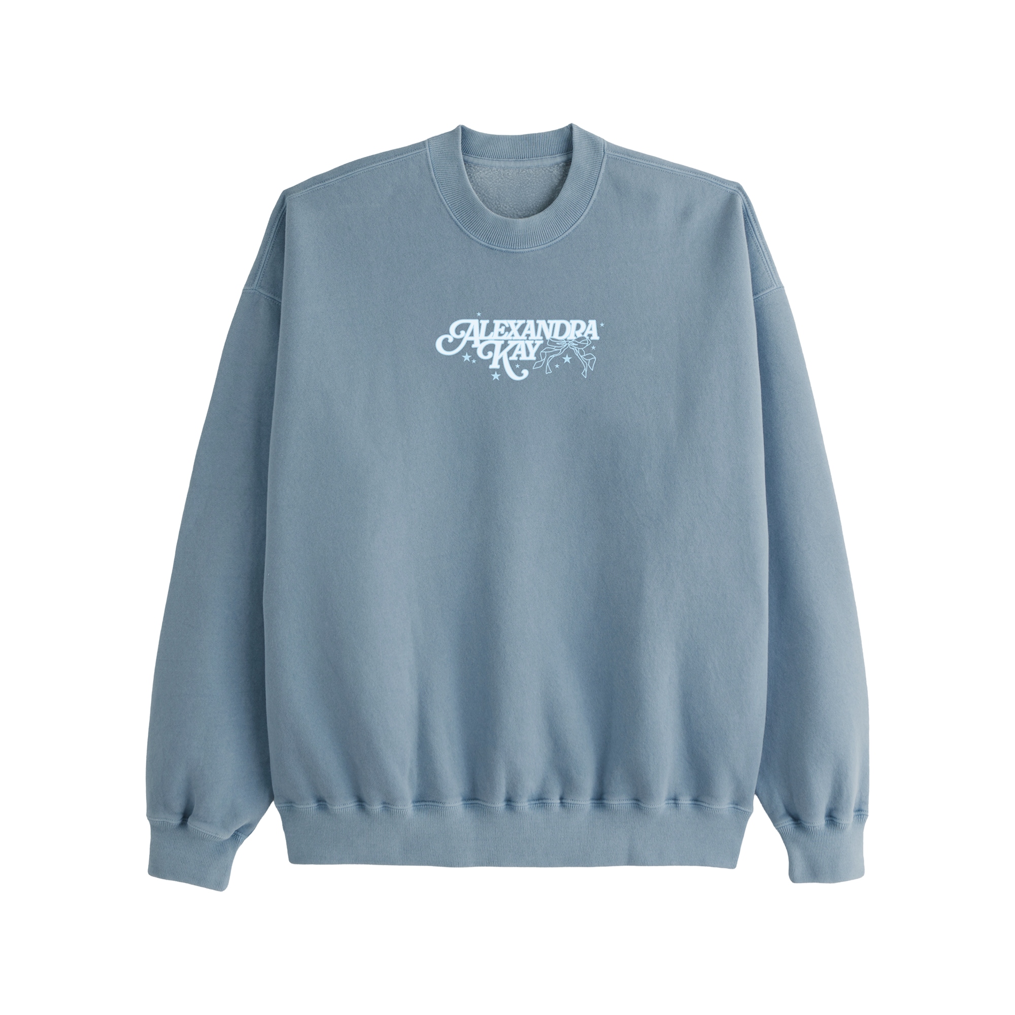 Starry Pigment Slate Blue Crewneck