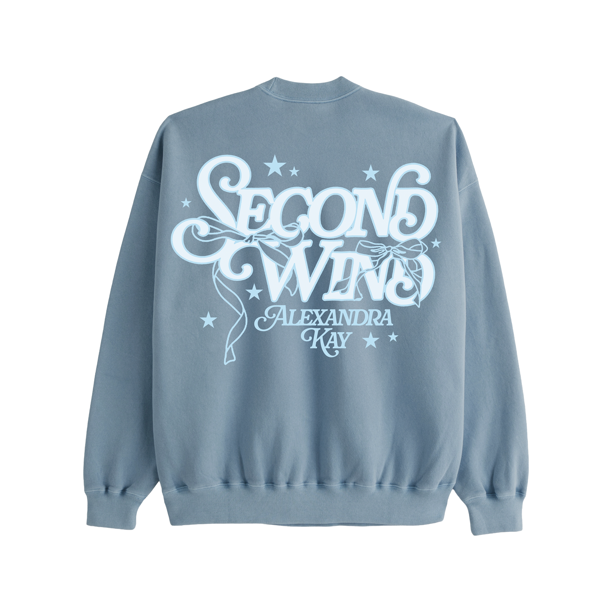 Starry Pigment Slate Blue Crewneck