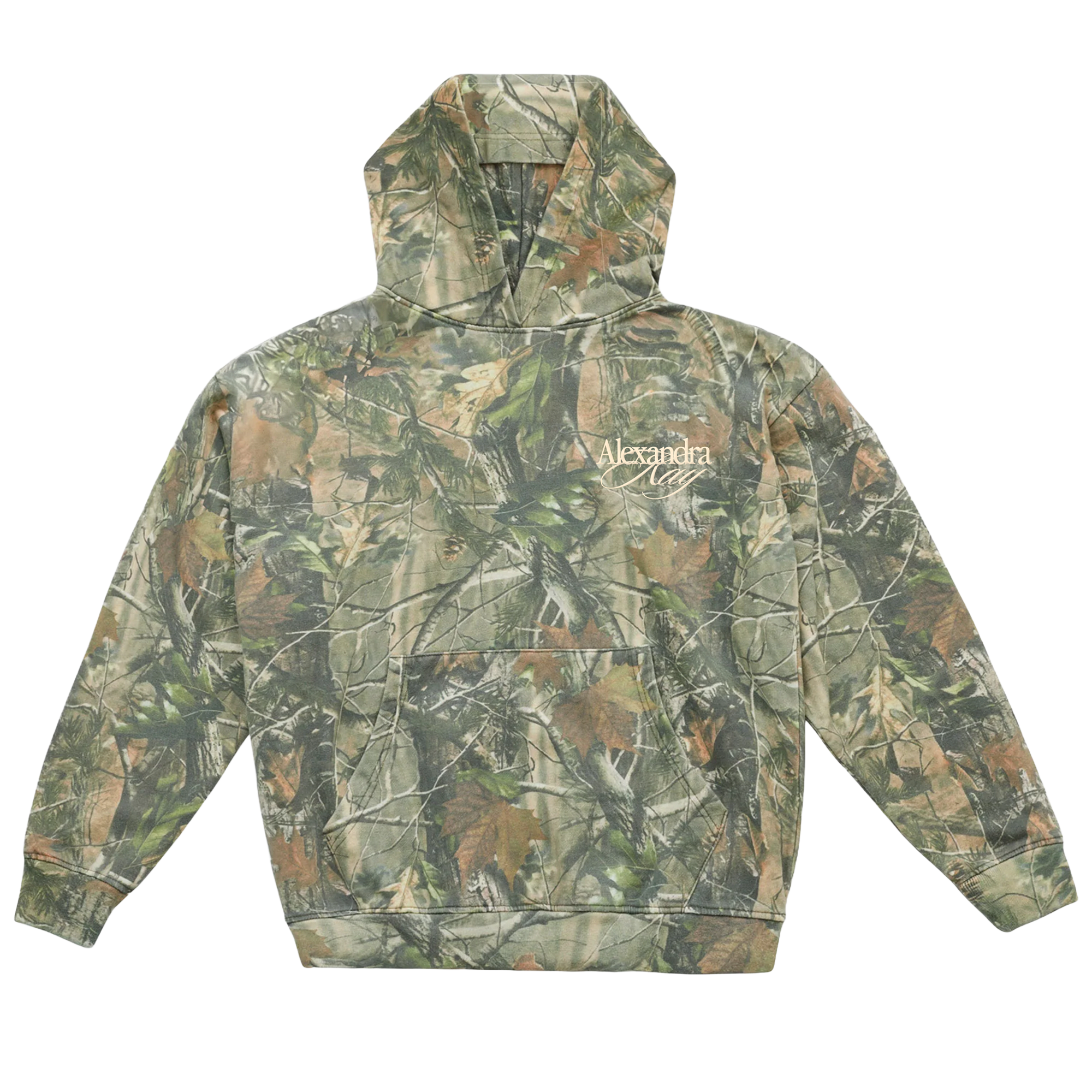 Straight For The Heart Camo Hoodie