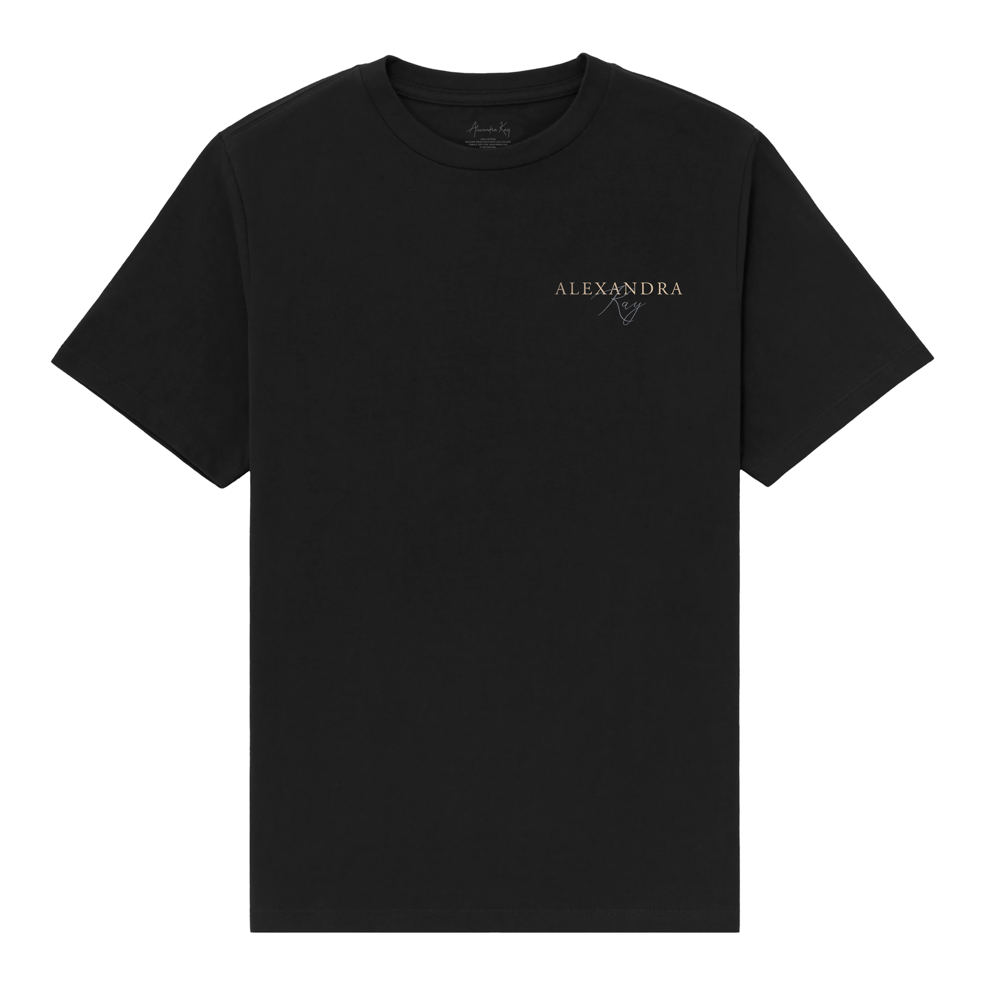 black polaroid shirt