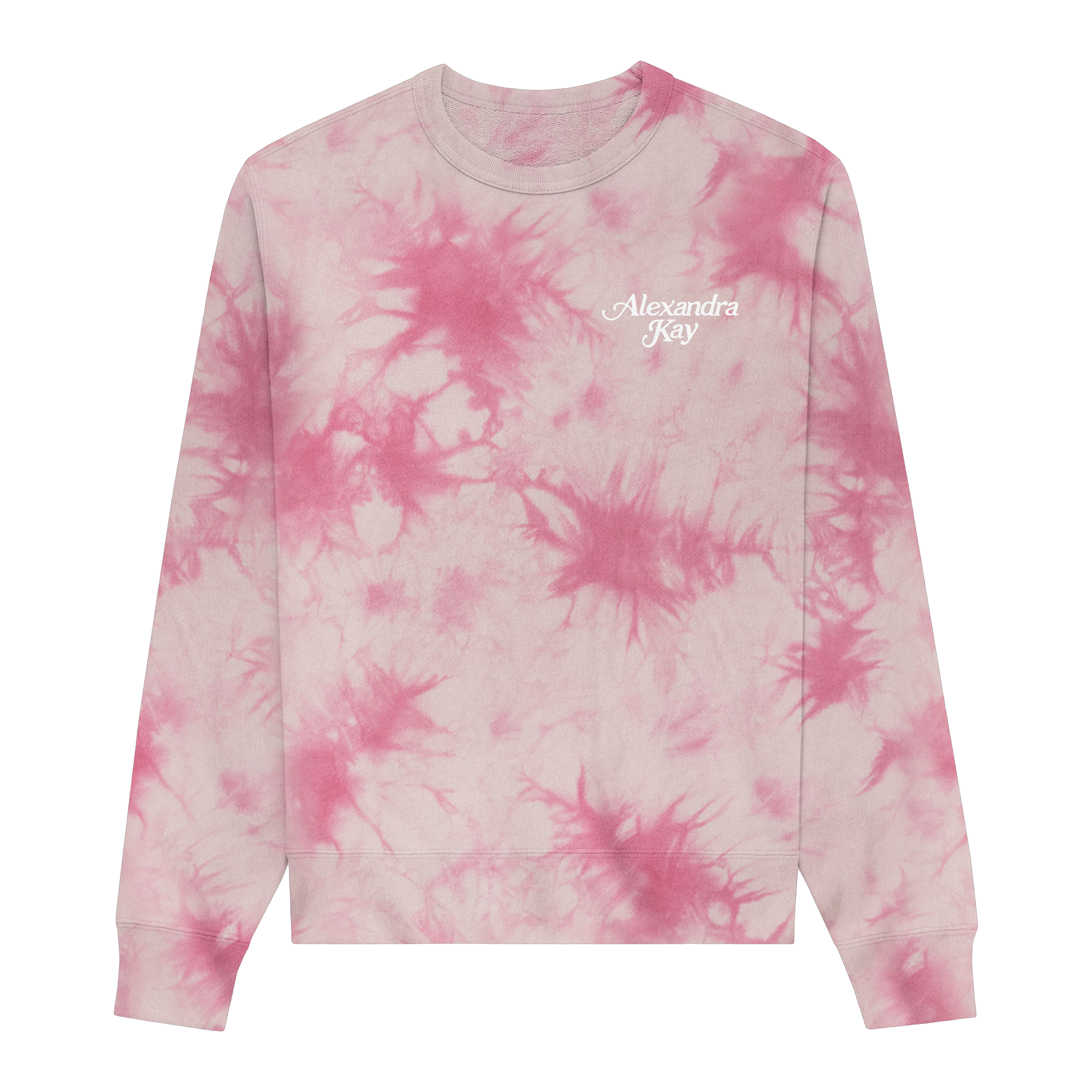 All I've Ever Known Pink Dye Crewneck