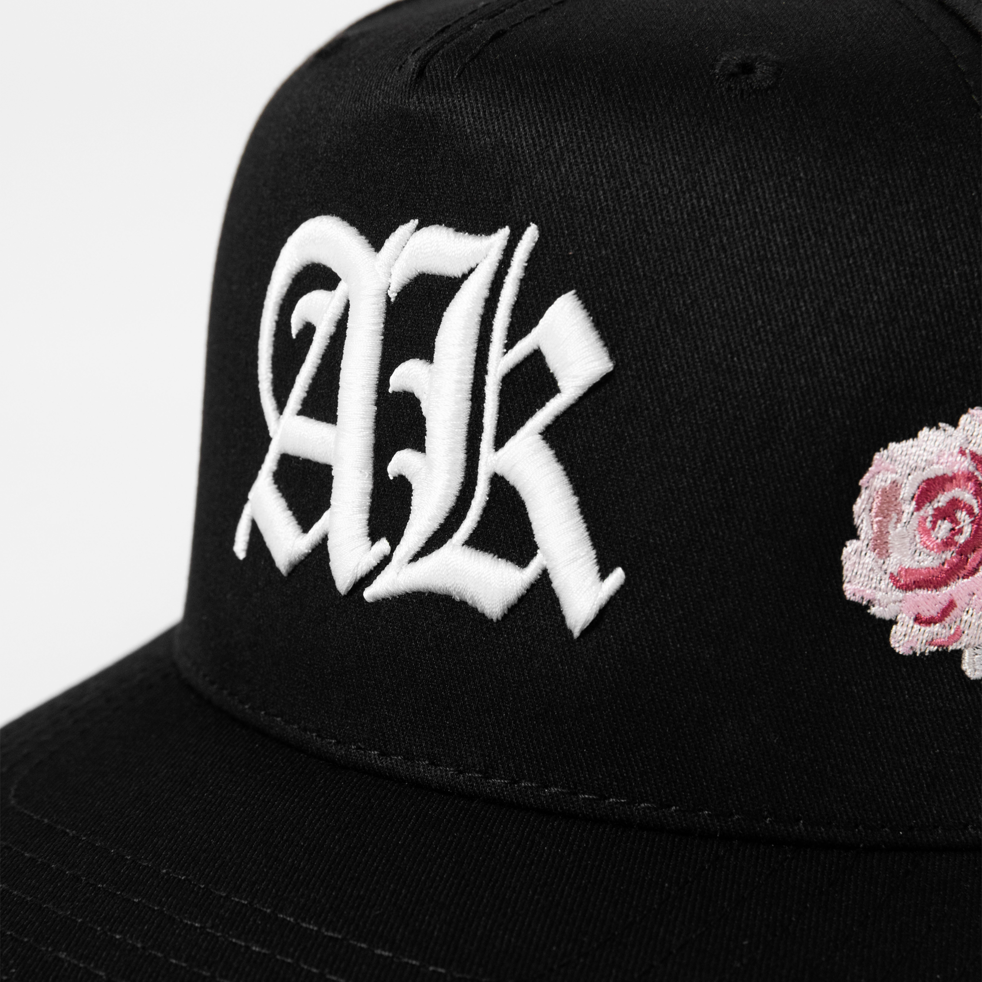 AK Rose Initials Snapback