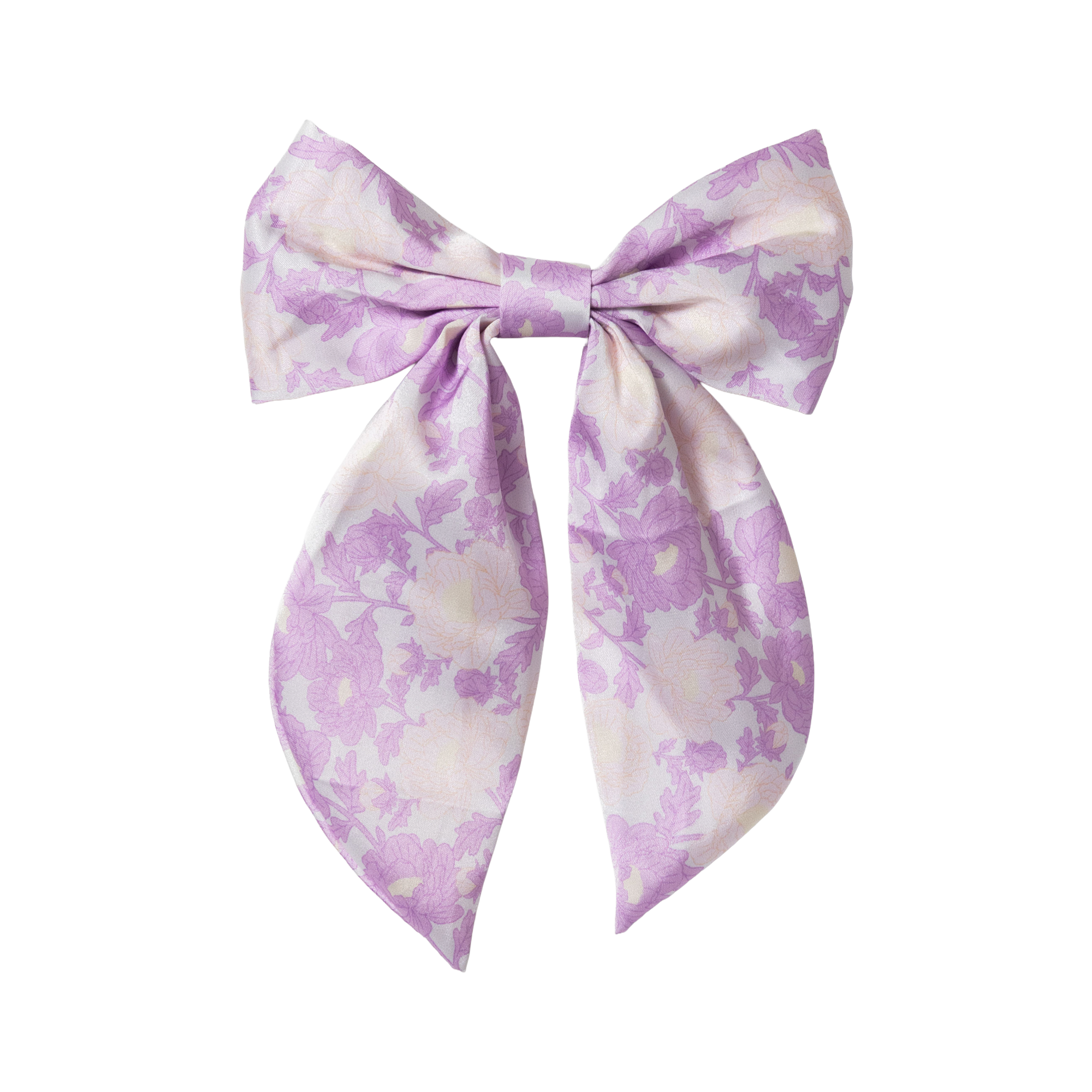 Lavender Petal Hair Bow
