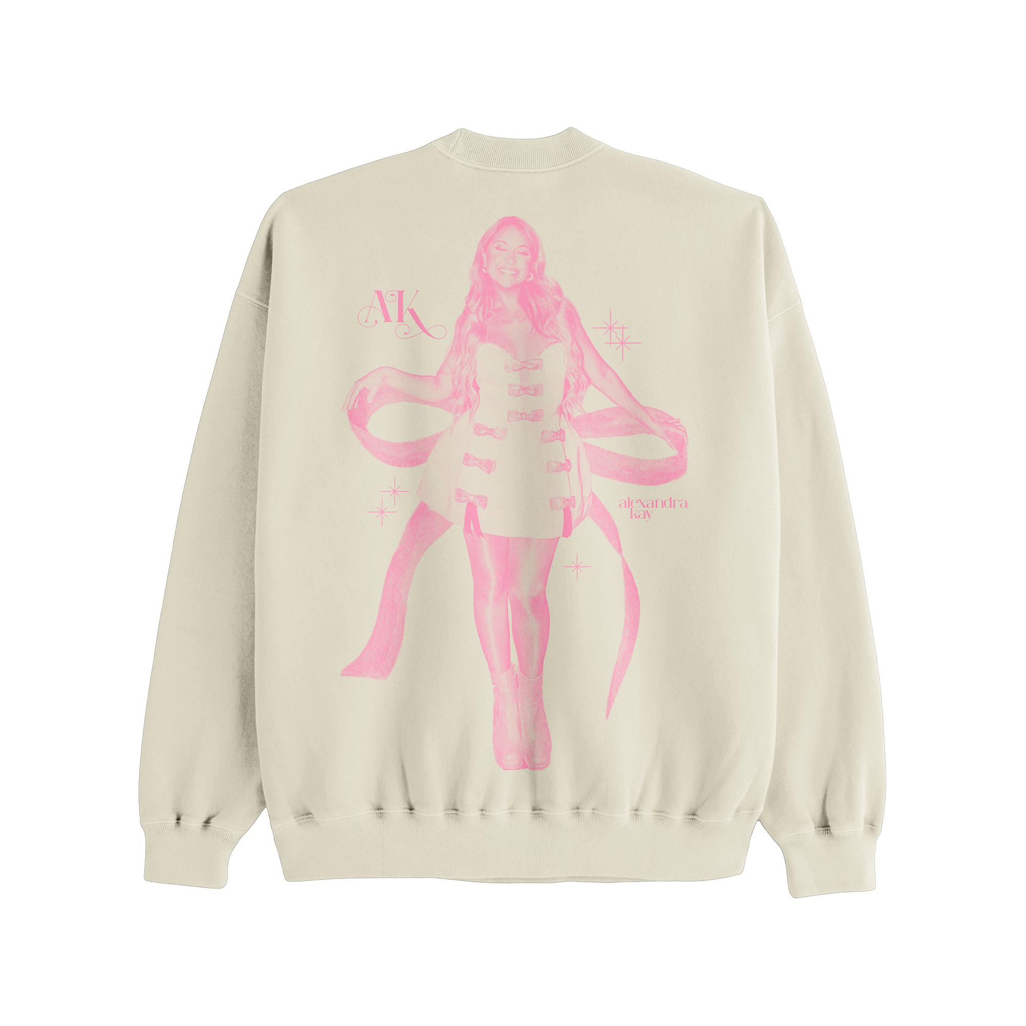 Bow Natural Crewneck