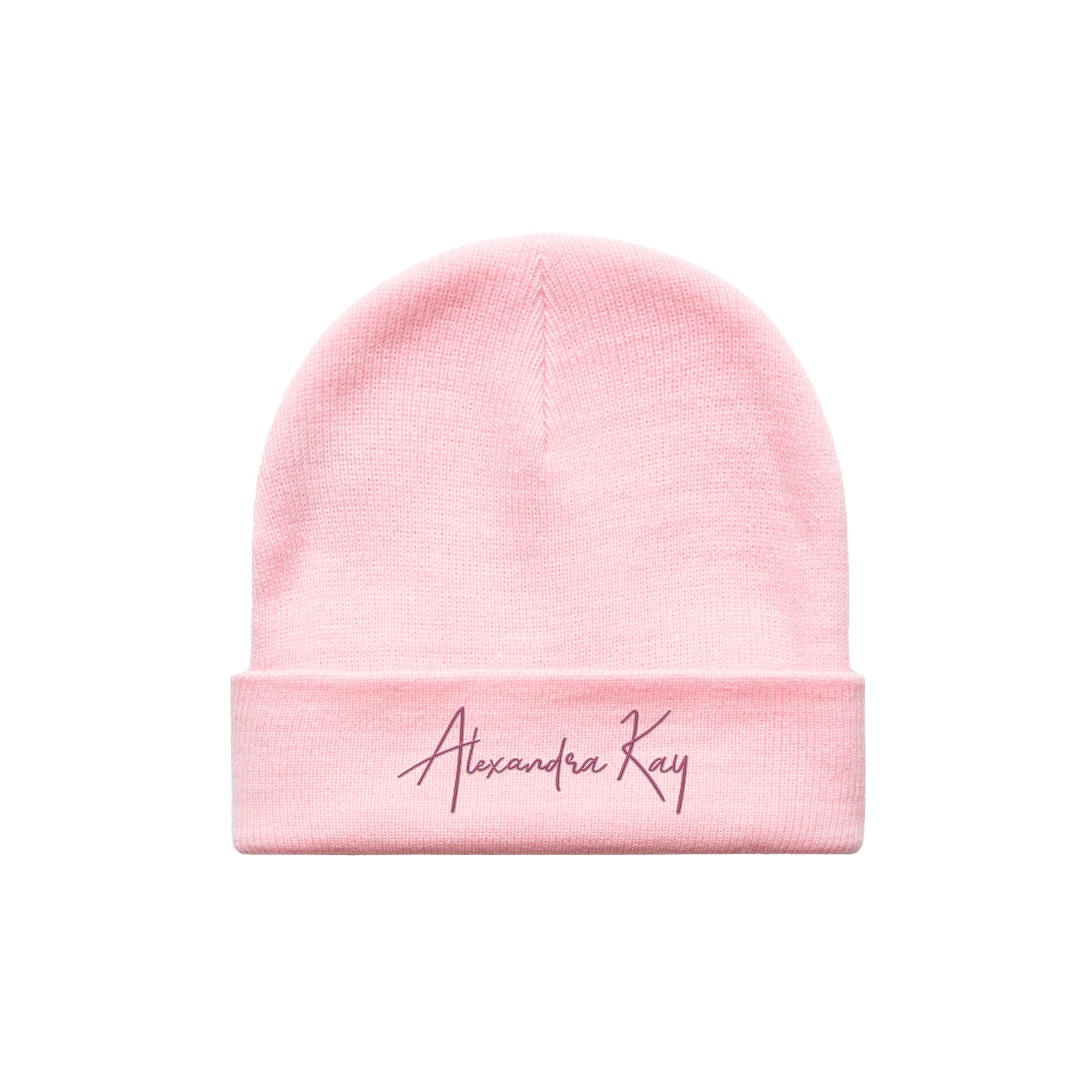 Skip This Part Pink Beanie